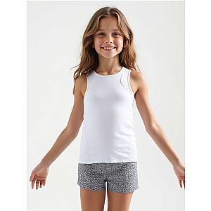 Girl's Lilian Classic Tennis Tank Top - White | inPhorm