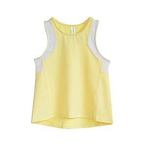 Girl's Lilian Classic Tennis Tank Top - Lemonade | inPhorm