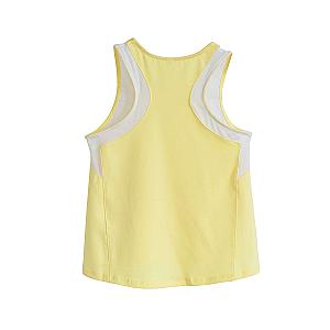Girl's Lilian Classic Tennis Tank Top - Lemonade | inPhorm
