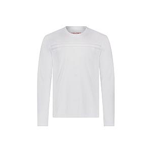 Performance Long Sleeve Crew Neck - White
