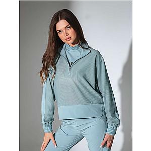 BAILA Mesh Half Zip Pullover | Technical Athletic Top with Pockets