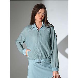 BAILA Mesh Athletic Jacket | Two-Way Zip Performance Bomber
