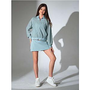 BAILA Mesh Athletic Jacket | Two-Way Zip Performance Bomber