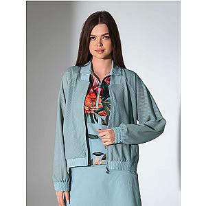 BAILA Mesh Athletic Jacket | Two-Way Zip Performance Bomber
