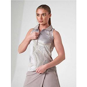 MAI Sleeveless Polo | Fitted Athletic Tank with Racer Back | First Position Collection