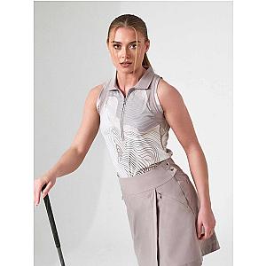 MAI Sleeveless Polo | Fitted Athletic Tank with Racer Back | First Position Collection