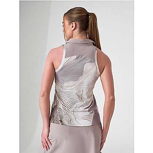 MAI Sleeveless Polo | Fitted Athletic Tank with Racer Back | First Position Collection