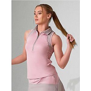 MAI Sleeveless Polo | Fitted Athletic Tank with Racer Back | First Position Collection