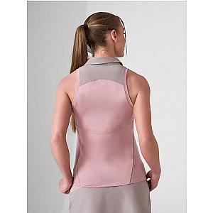 MAI Sleeveless Polo | Fitted Athletic Tank with Racer Back | First Position Collection