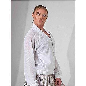 BAILA Mesh Athletic Jacket | Two-Way Zip Performance Bomber | First Position Collection