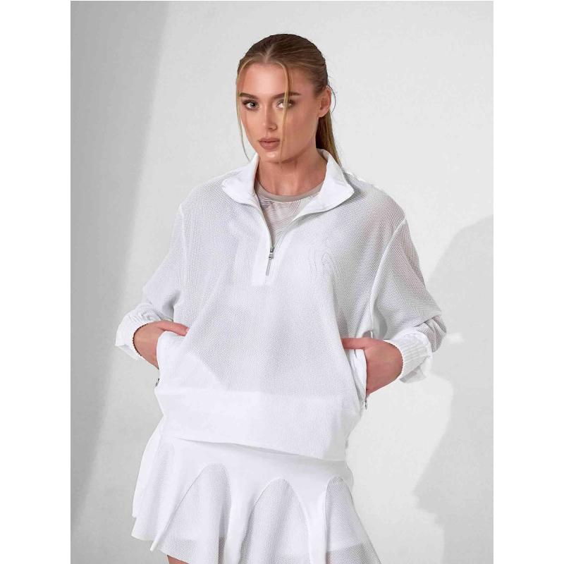 BAILA Mesh Half Zip Pullover | Technical Athletic Top with Pockets | First Position Collection