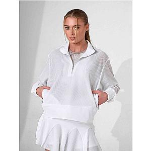 BAILA Mesh Half Zip Pullover | Technical Athletic Top with Pockets | First Position Collection