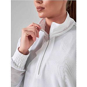BAILA Mesh Half Zip Pullover | Technical Athletic Top with Pockets | First Position Collection