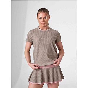 BAILA Mesh Short Sleeve Top | Breathable Athletic Crew Neck | First Position Collection