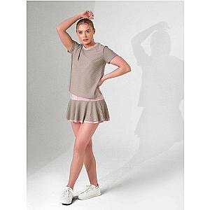 BAILA Mesh Short Sleeve Top | Breathable Athletic Crew Neck | First Position Collection