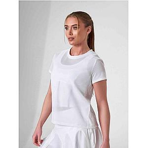 BAILA Mesh Short Sleeve Top | Breathable Athletic Crew Neck | First Position Collection