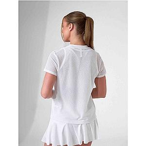 BAILA Mesh Short Sleeve Top | Breathable Athletic Crew Neck | First Position Collection