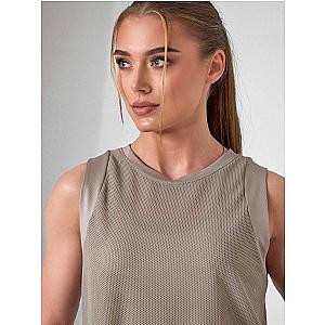 BAILA Mesh Tank Top | Technical Athletic Tank with High-Low Hem | First Position Collection