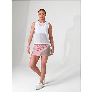 BAILA Mesh Tank Top | Technical Athletic Tank with High-Low Hem | First Position Collection