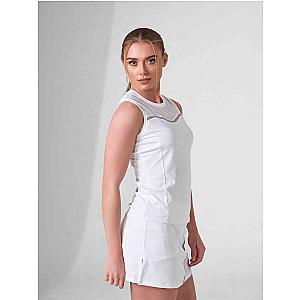 ELISE TANK | Mesh Detail Performance Tank Top for Tennis & Fitness | INPHORM NYC