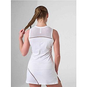 ELISE TANK | Mesh Detail Performance Tank Top for Tennis & Fitness | INPHORM NYC