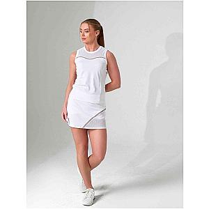 ELISE TANK | Mesh Detail Performance Tank Top for Tennis & Fitness | INPHORM NYC