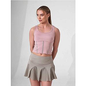 MAI TANK | Recycled Performance Crop Top with Mesh Back