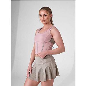 MAI TANK | Recycled Performance Crop Top with Mesh Back