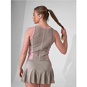 MAI TANK | Recycled Performance Crop Top with Mesh Back