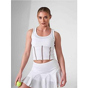 MAI TANK | Recycled Performance Crop Top with Mesh Back