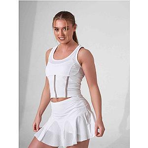 MAI TANK | Recycled Performance Crop Top with Mesh Back