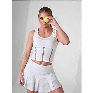 MAI TANK | Recycled Performance Crop Top with Mesh Back