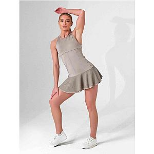 MAI DRESS | Performance Tennis & Pickleball Dress with Mesh Flounce