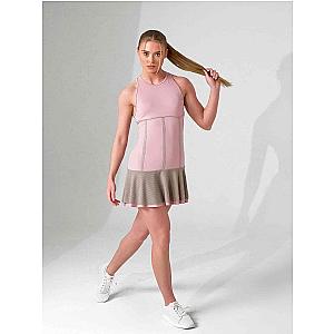 MAI DRESS | Performance Tennis & Pickleball Dress with Mesh Flounce