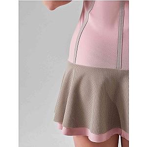 MAI DRESS | Performance Tennis & Pickleball Dress with Mesh Flounce