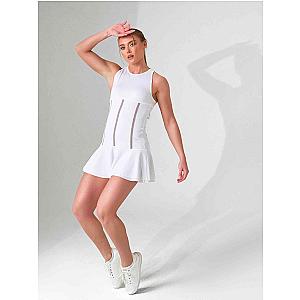 MAI DRESS | Performance Tennis & Pickleball Dress with Mesh Flounce