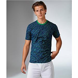 Men's Short-Sleeve Crew Neck - UV Protection, Antimicrobial