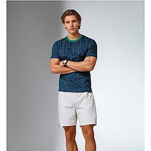 Men's Short-Sleeve Crew Neck - UV Protection, Antimicrobial