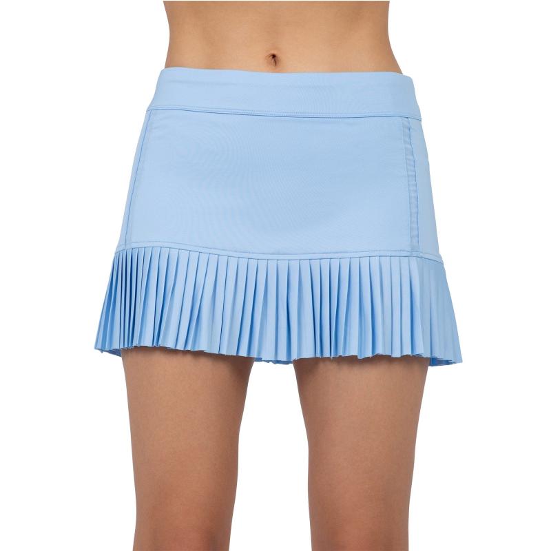 inPhorm 13 1/2" Classic Pleated Skirt - Bluebell