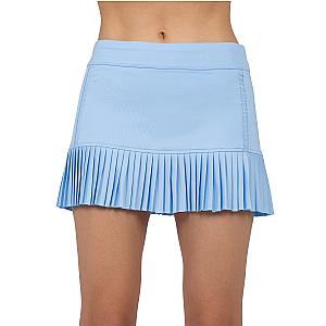 inPhorm 13 1/2" Classic Pleated Skirt - Bluebell