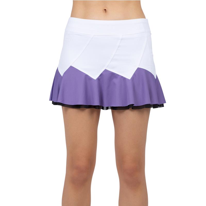 Baseline Butterfly Skirt - White/Lavender Combo