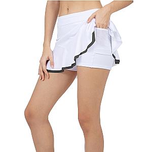 Baseline Butterfly Skirt - White/Black