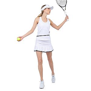 Baseline Butterfly Skirt - White/Black
