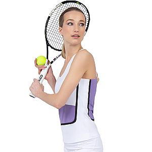 Baseline Tank - White/Lavender Combo