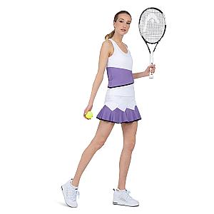 Baseline Tank - White/Lavender Combo