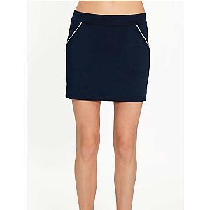 Women's Golf 15" Eloise Skirt - Midnight/White