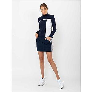 Women's Golf 15" Eloise Skirt - Midnight/White