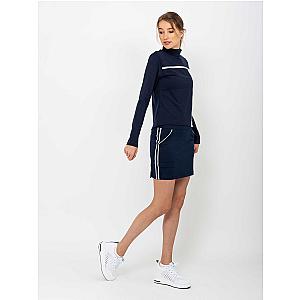 Women's Golf 15" Eloise Skirt - Midnight/White