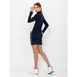 Women's Golf 15" Eloise Skirt - Midnight/White