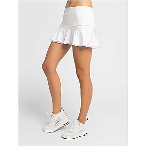 Tennis Classic 13 1/2" Flounce Skirt - White